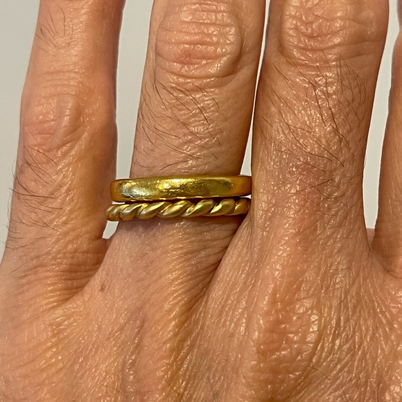 18k rope ring - Picture 4 of 8